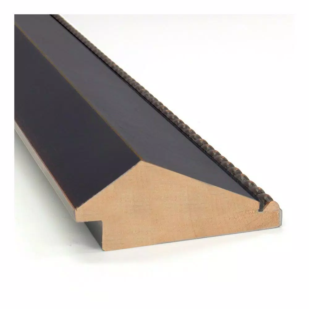 Amanti Art Signore 20.5 in. W x 24.5 in. H Rectangular Bronze Framed Bathroom Vanity Mirror