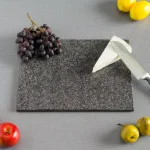 Unbranded 12 in. x 16 in. Granite Cutting Board - Modern Rectangular Stone Pastry & Prep Board thumbnail 6