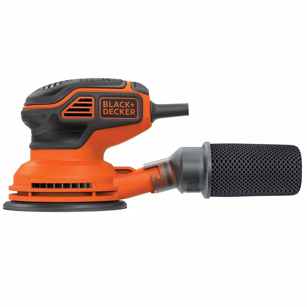 BLACK+DECKER 5 in. Corded Random Orbital Sander, 2.4 Amp