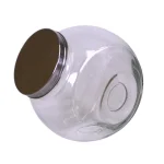 Unbranded 141 oz. Large Clear Glass Candy Jar with Stainless Steel Lid thumbnail 5