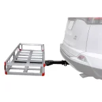 Detail K2 500 lb. Capacity Aluminum Hitch Cargo Carrier for 2 in. Receiver, Folding Design thumbnail 4