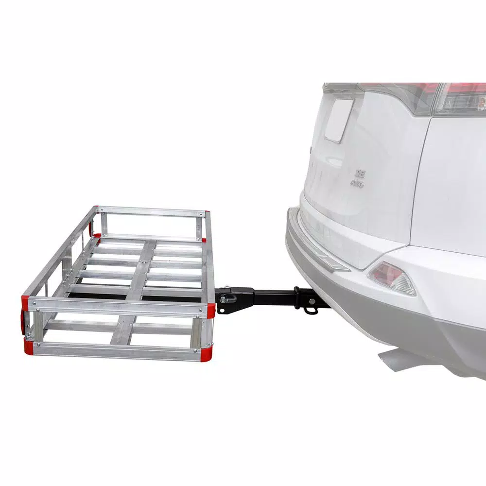 Detail K2 500 lb. Capacity Aluminum Hitch Cargo Carrier for 2 in. Receiver, Folding Design