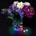 Lavish Home Waterproof LED Color Changing Tealights, 12-Pack - Multi-Colored Votive Lights thumbnail 7