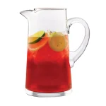 Libbey Cantina 80 oz. Clear Handblown Glass Pitcher, Modern Design thumbnail 4