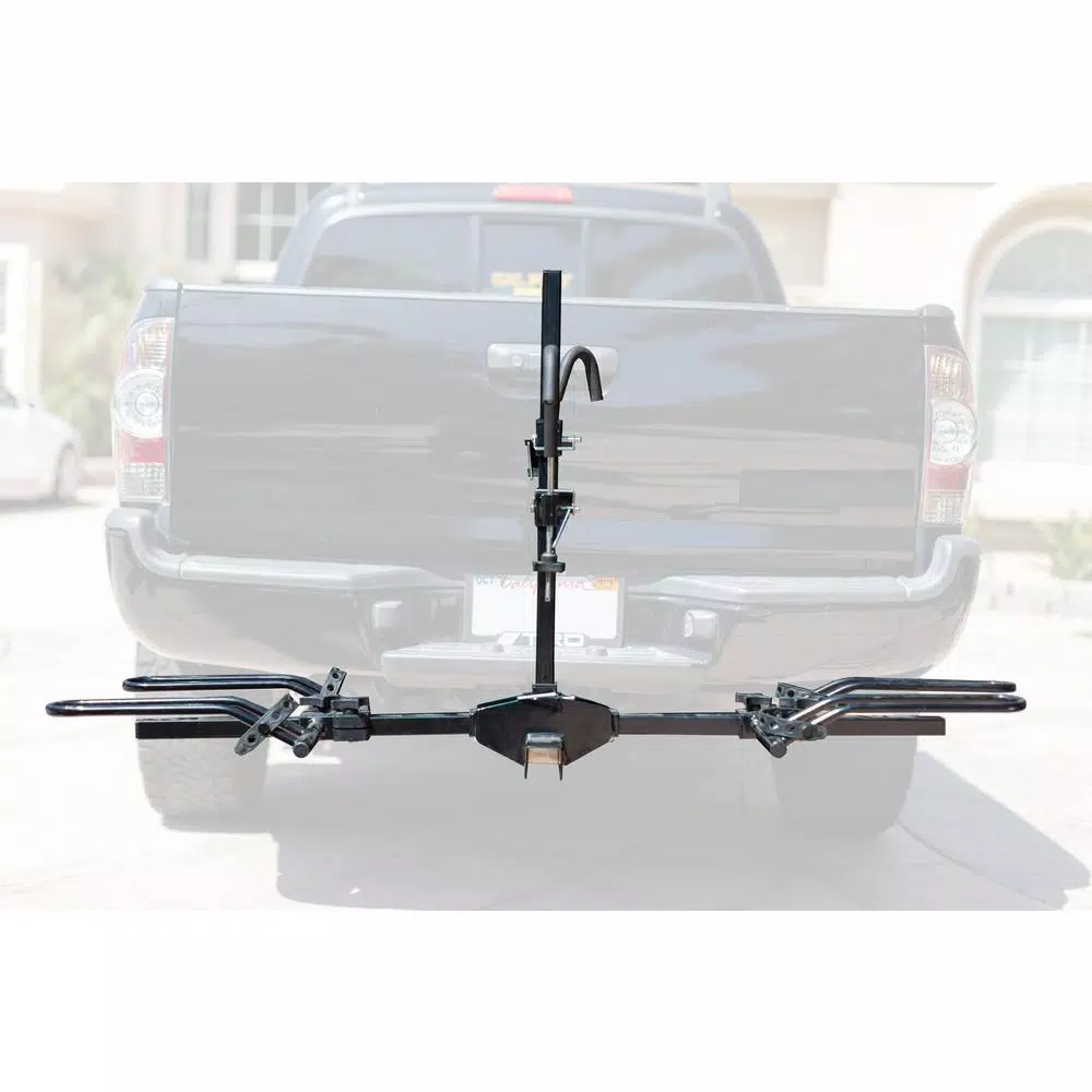 MaxxHaul Platform Style 2-Bike Hitch Mount Rack for 2 in. Receivers