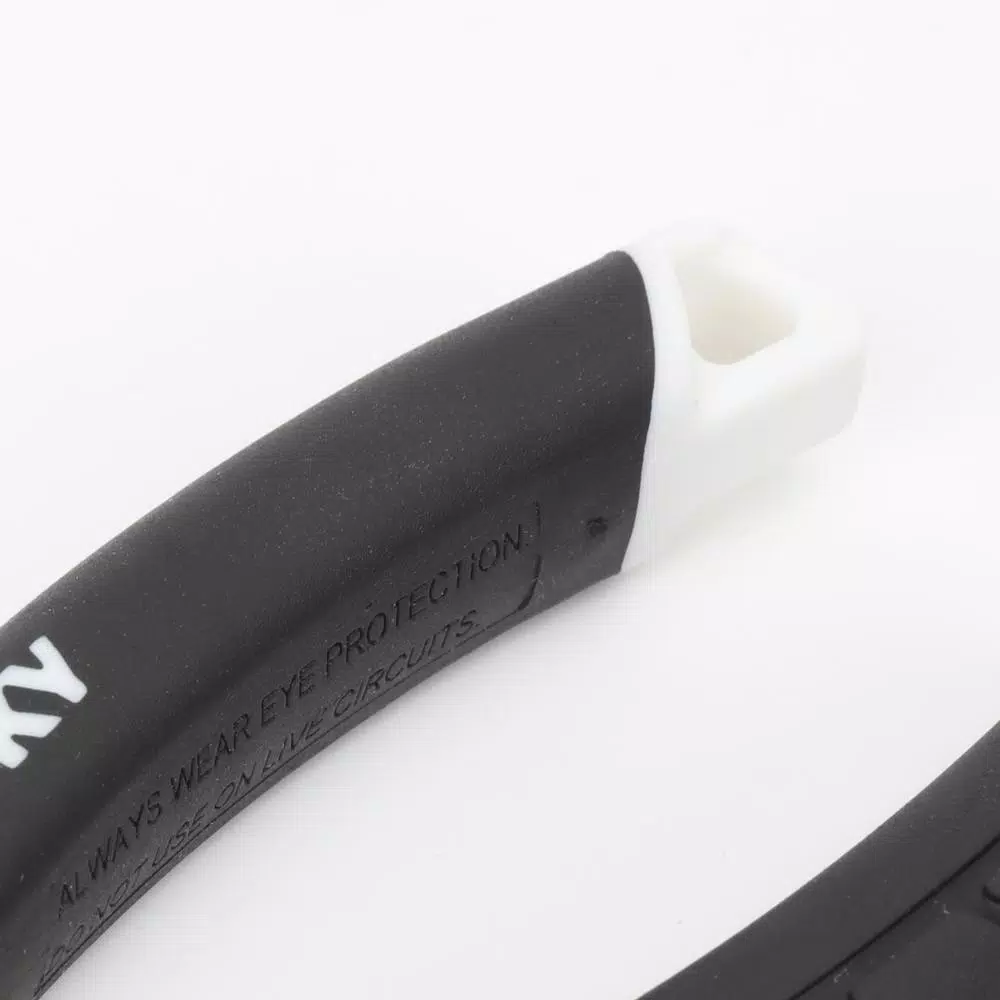 Husky 3.8 in. Wire Stripper and Cutter with Soft Grip Handles