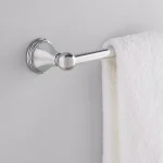 MOEN Preston 24 in. Single Towel Bar in Chrome thumbnail 2