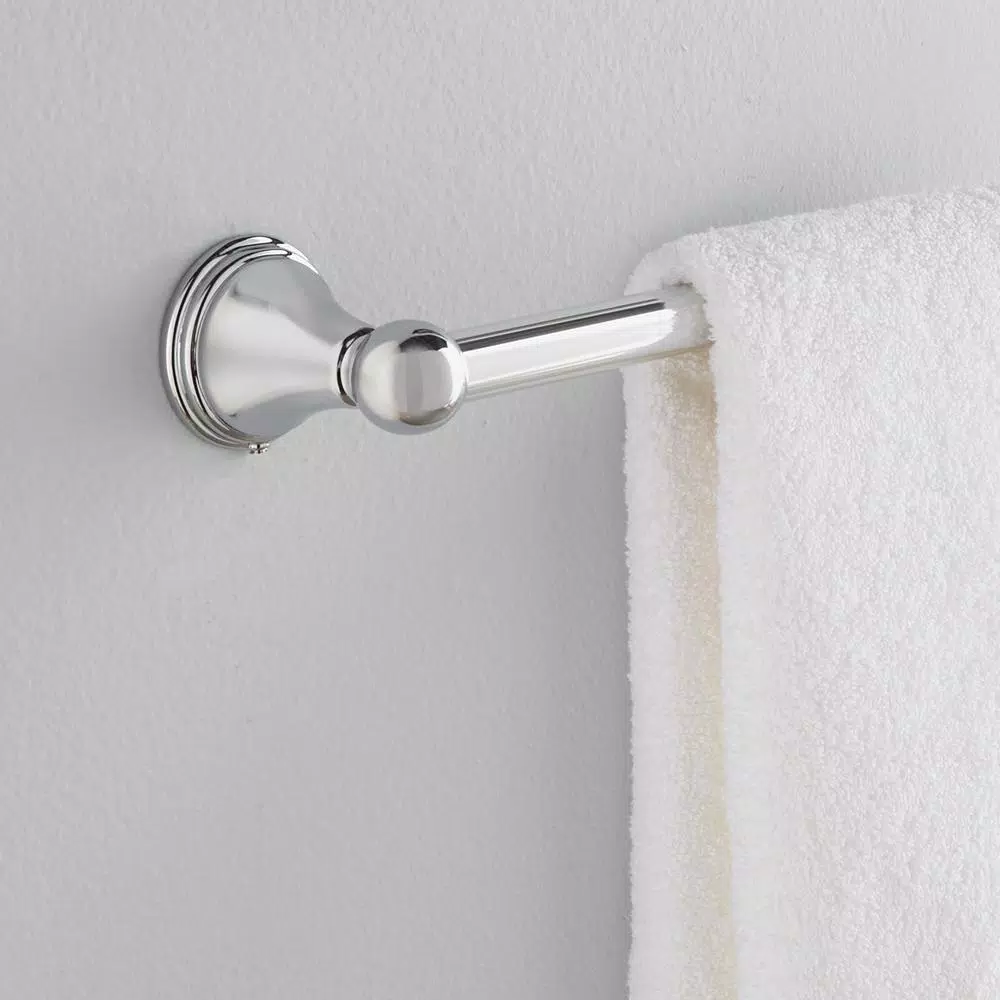 MOEN Preston 24 in. Single Towel Bar in Chrome