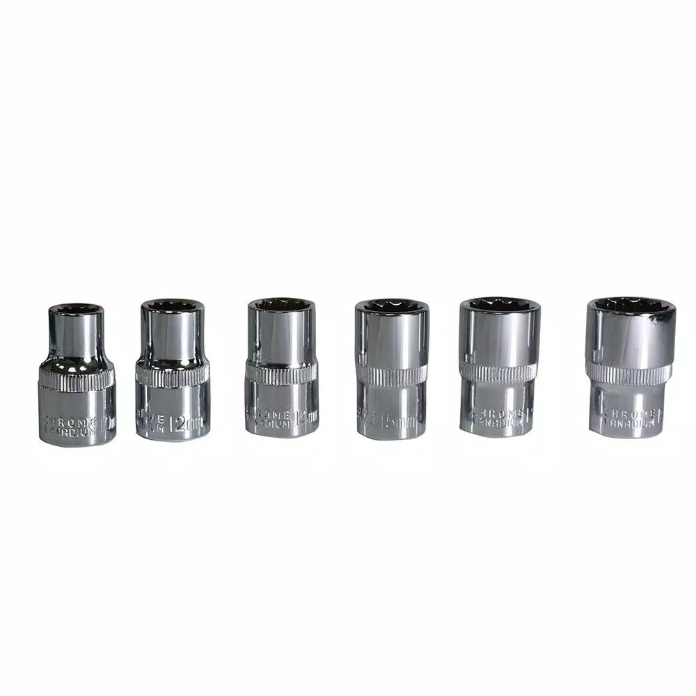 Best Value 1/2 in. Drive Metric Socket Set, 33-Piece