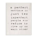 Stupell Industries "A Perfect Marriage" by Daphne Polselli 10 x 15 in. Printed Wood Wall Art thumbnail 1