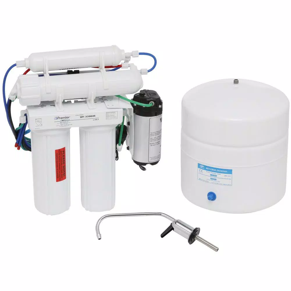 Watts ZeroWaste ZRO-4 Under Sink Reverse Osmosis Water Filtration System