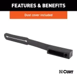 CURT 5-Way Flat Replacement OE Socket, Plugs into USCAR Vehicle Socket thumbnail 4