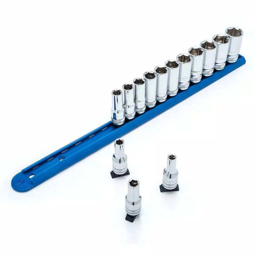 GearWrench 14-Piece 3/8 in. 6-Point Mid-Length Metric Socket Set