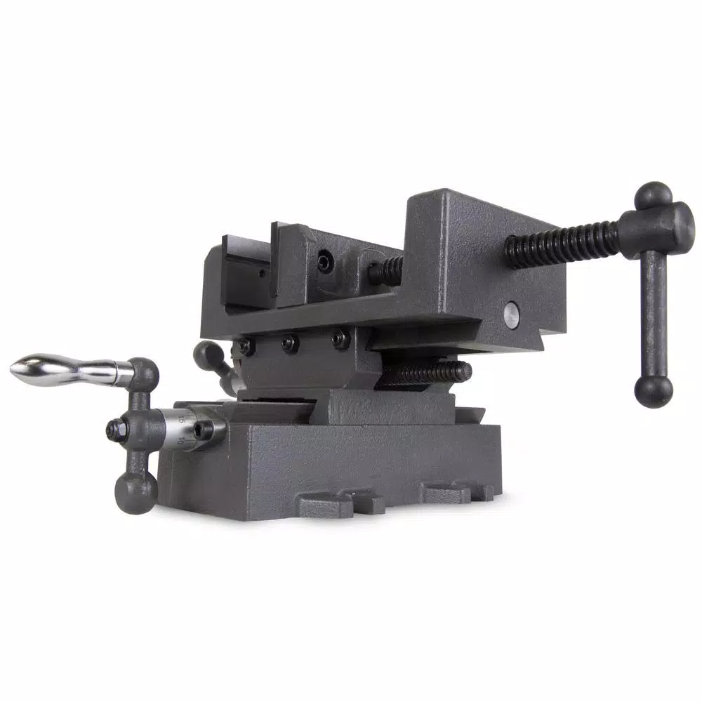 WEN 4.25 in. Compound Cross Slide Vise for Drill Press and Benchtop