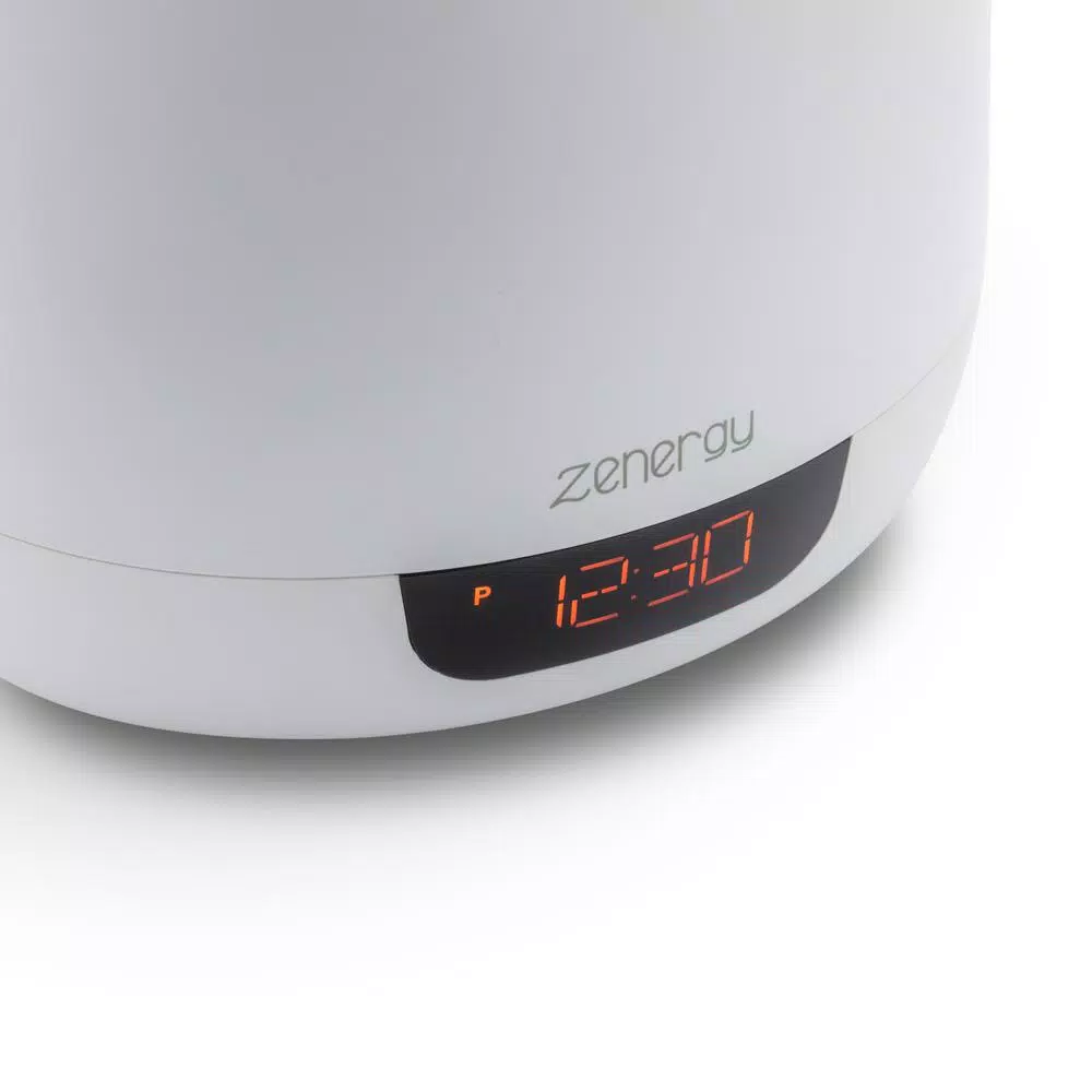 iHome Zenergy Aroma Dream iZA40W White Essential Oil Diffuser & Sound Therapy Alarm Clock