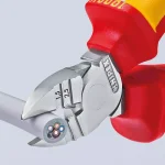 KNIPEX 6-1/4 in. 1000V Insulated Diagonal Cutter and Wire Stripper thumbnail 6