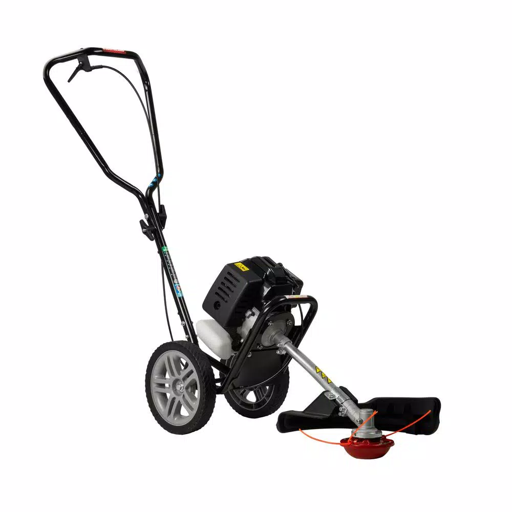 Southland 43 cc Gas Wheeled String Trimmer, 17 in. Walk-Behind Trimmer