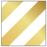 Sugar Plum Party SugarPlum Collection 32-Piece Gold and White Disposable Cocktail Paper Napkins thumbnail 1