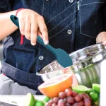 Ovente Premium Silicone Spatula with Stainless Steel Core, Heat-Resistant up to 500°F, BPA-Free thumbnail 7