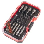 Stalwart 26-Piece Power Bit and SAE Nut Driver Set with Ergonomic Handle and Storage Case thumbnail 1