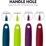 OVENTE Premium Silicone Spatula Set, 4-Piece Heat-Resistant Non-Stick Spatulas with Stainless Steel Core thumbnail 6