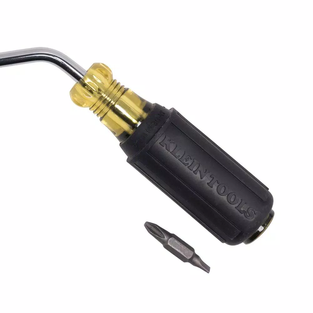 Klein Tools 6 in. Interchangeable Rapi-Driv Screwdriver with Cushion Grip Handle