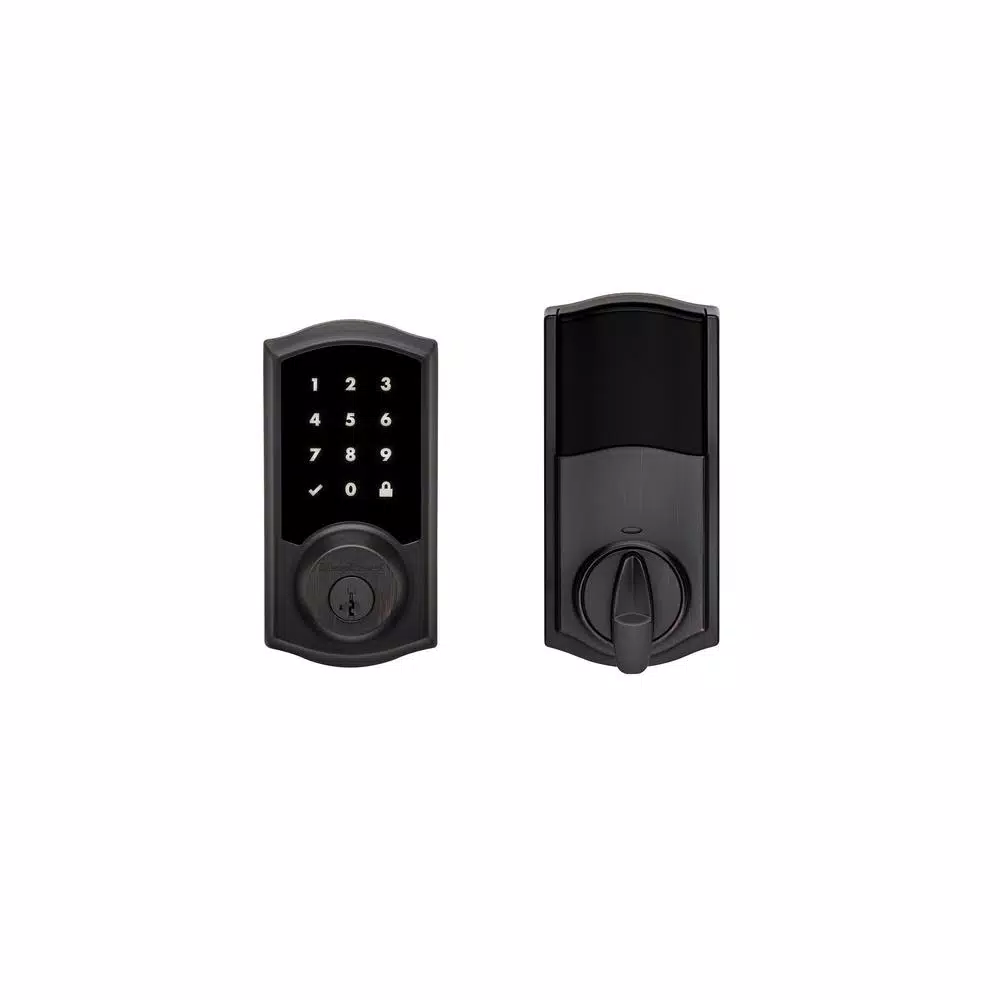 Kwikset SmartCode 916 Z-Wave Smart Deadbolt with SmartKey Security, Satin Nickel