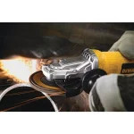 DEWALT 9 Amp Corded Small Angle Grinder, 4.5-in to 5-in, 12,000 RPM, Low-Profile Design thumbnail 2
