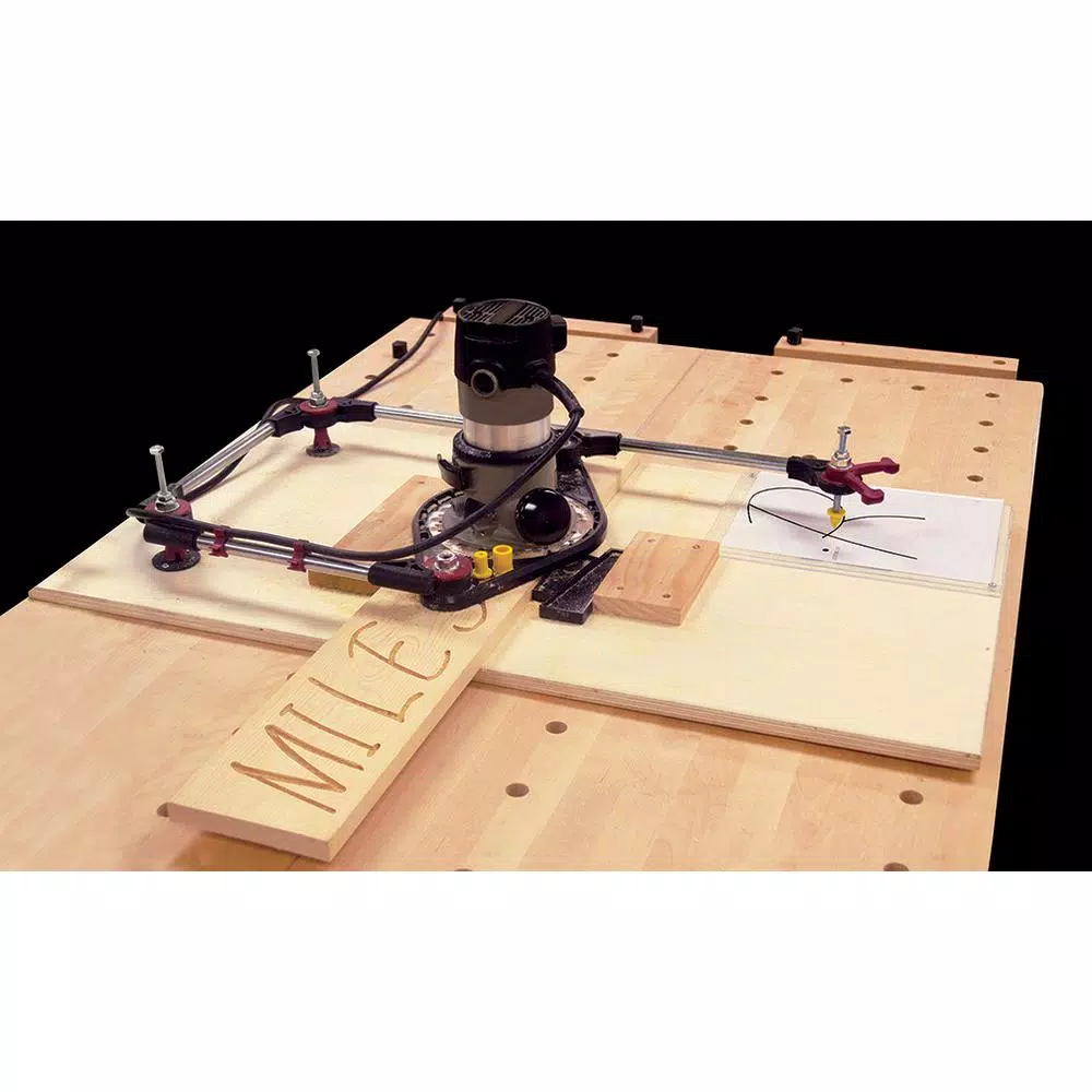 Milescraft PantographPRO Complete Routing System for Custom Wood Signs