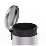 Innovaze Stainless Steel Round Step-on Trash Can Set, 8 Gal/30L and 1.3 Gal/5L, Fingerprint Resistant thumbnail 6
