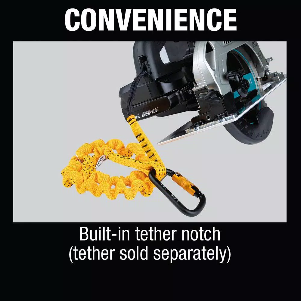 Makita 18V LXT Sub-Compact Brushless 6-1/2" Cordless Circular Saw Kit (2.0 Ah)