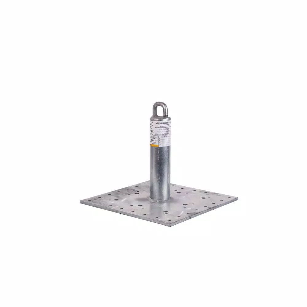 Guardian Fall Protection CB-12 Galvanized Steel Roof Anchor