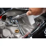 Crescent 142-Piece SAE and Metric Mechanics Tool Set with 1/4, 3/8, and 1/2 in. Drive Ratchets thumbnail 7