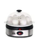 Elite Automatic Stainless Steel 7-Egg Cooker with Poaching Tray and Measuring Cup thumbnail 2