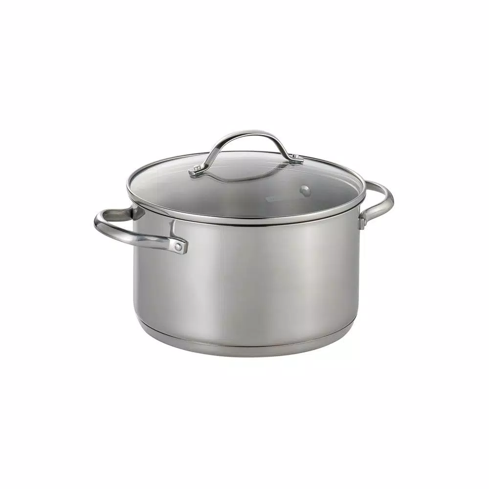 Tramontina 7 Pc Stainless Steel Cookware Set with Tri-Ply Base