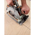 RIDGID 18V Cordless Brushless 7-1/4 in. Circular Saw with 1.5 Ah Lithium-Ion Battery thumbnail 7