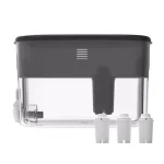DRINKPOD Alkaline Water Dispenser 2.4 Gal. Countertop Filtration System, 3-Pack with 3 Filters thumbnail 1