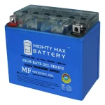 MIGHTY MAX BATTERY Mighty Max YTX12-BS 12V 10Ah 180 CCA Gel Rechargeable Sealed Lead Acid (SLA) Powersport Battery thumbnail 1