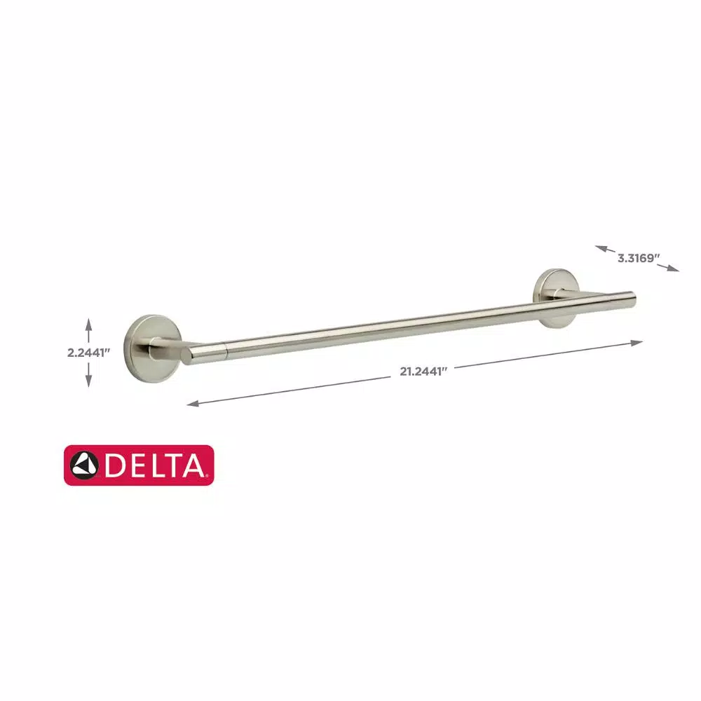 Delta Trinsic 18 in. Single Towel Bar, Brilliance Stainless