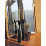 ROOT CANDLES A.I. Root 9 in. Dipped Taper Taupe Dinner Candles, Beeswax Enriched, Box of 12 thumbnail 2