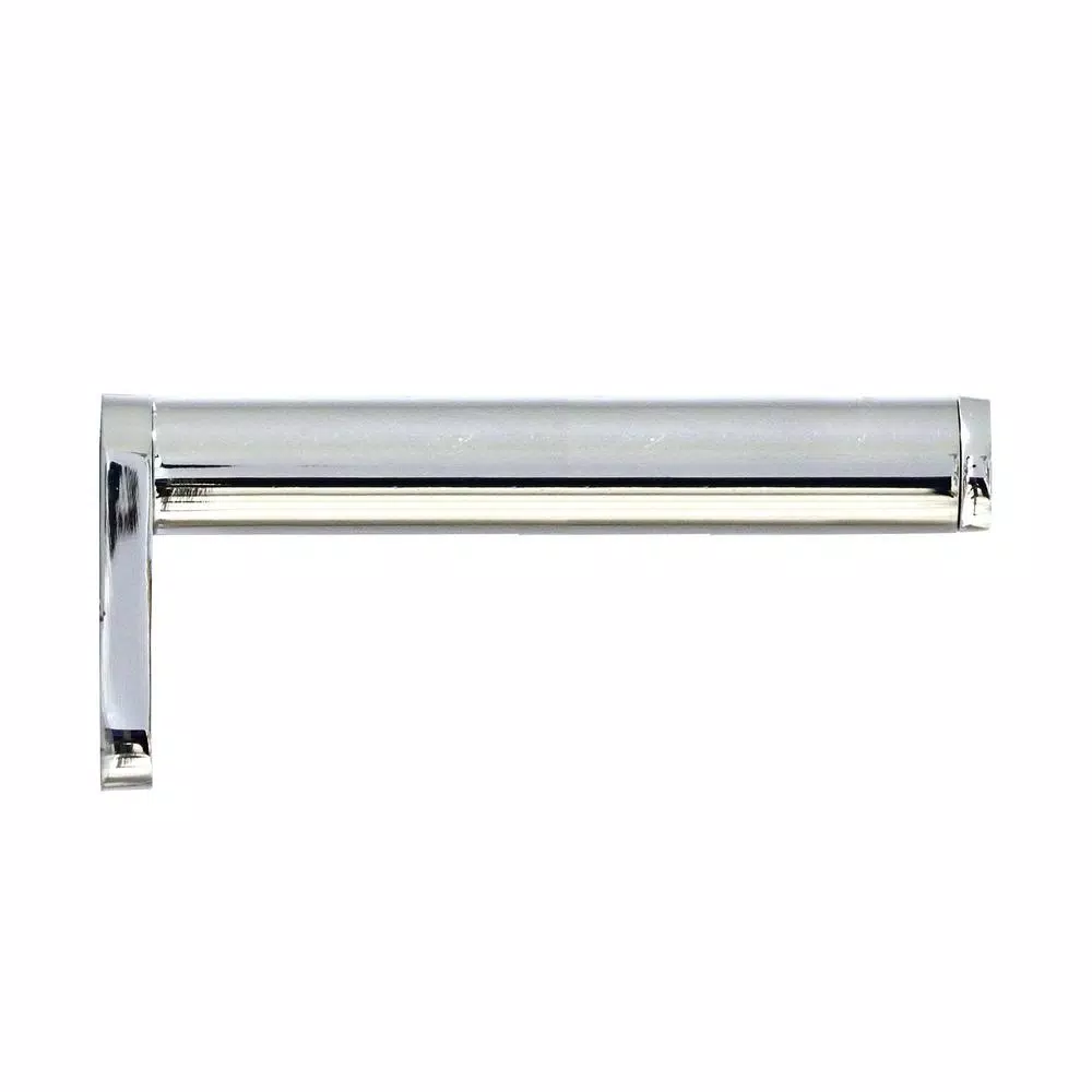 MODONA 24 in. Oval Polished Chrome Towel Rack