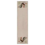Heritage Lace Rooster Run Natural Floral Polyester Table Runner, 16 in. x 54 in. thumbnail 1