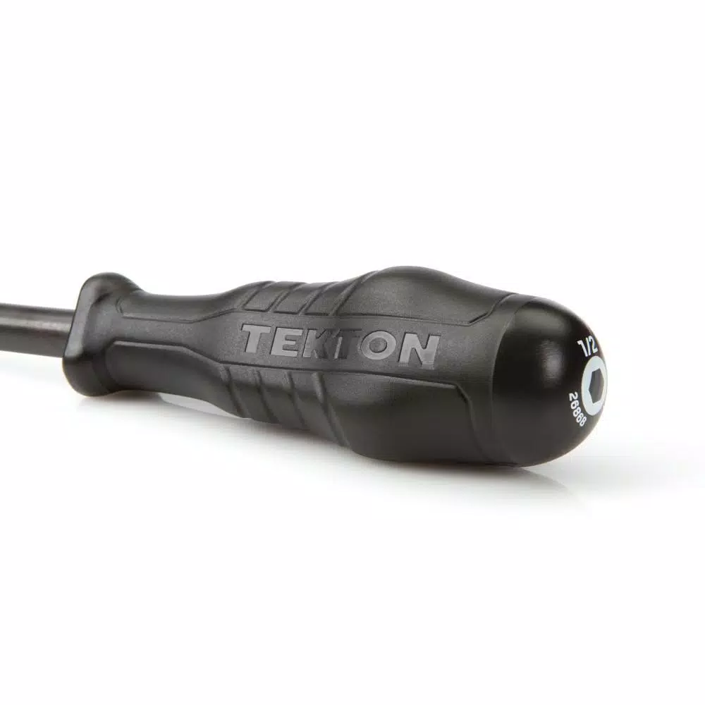 TEKTON 1/2 in. Nut Driver with Patented Three-Sided Handle