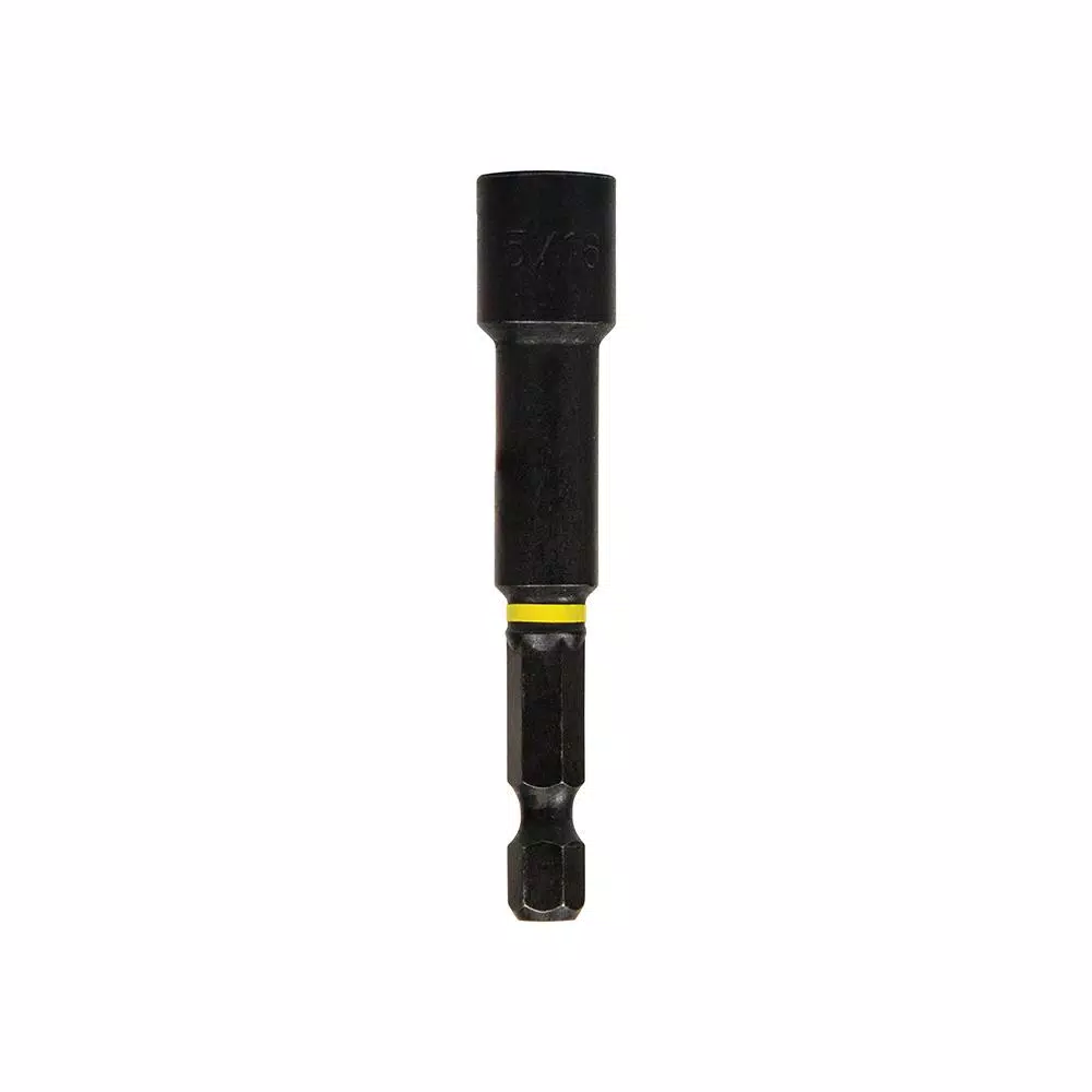 Klein Tools 5/16 in. S2 Steel Nut Driver Pro Impact Power Bit Set, 3-Piece