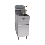 SABA 16 in. Commercial Liquid Propane Deep Fryer, 120,000 BTU, 45 lb. Capacity thumbnail 1