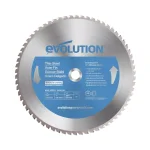 Evolution Power Tools Evolution 14 in. 90-Teeth Carbide Metal Cutting Circular Saw Blade for Thin Steel thumbnail 1