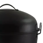 Gibson Home Kenmar 16 in. Carbon Steel Roasting Pan with High Dome Lid and Wire Rack thumbnail 2
