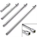 Stark 4-Piece 3/8 in. Drive Impact Extension Bar Set, Chrome Vanadium Steel thumbnail 1