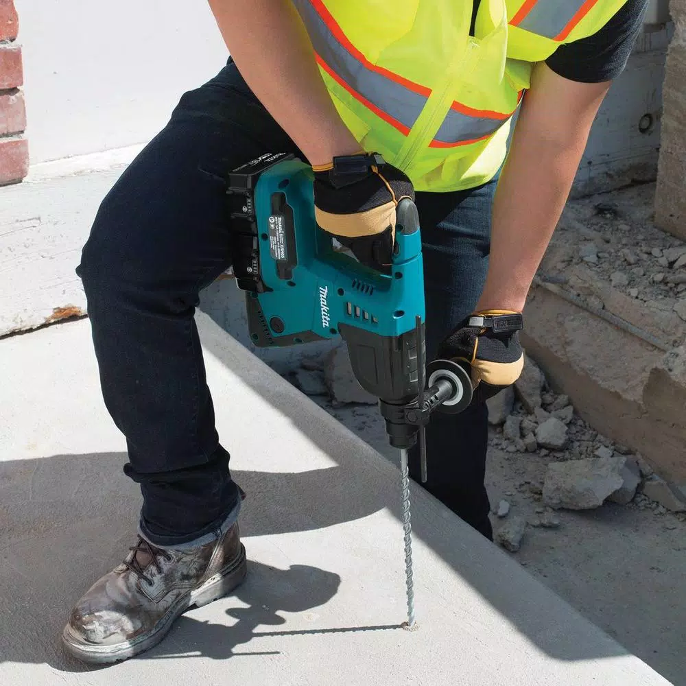 Makita 18V X2 LXT (36V) 1 in. SDS-Plus Rotary Hammer Kit with Bonus 18V LXT 1/2 in. Impact Wrench