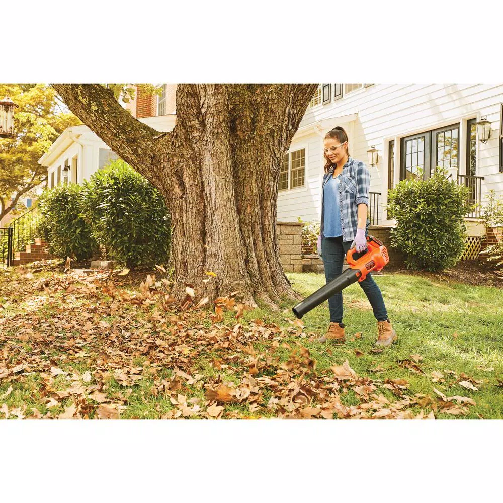 BLACK+DECKER 20V MAX Lithium-Ion Handheld Axial Blower with 2.0Ah Battery and Charger